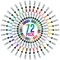 U.S. Art Supply 72 Color Professional Acrylic Paint Set in 12ml Tubes - Art Painting Supplies for Adults, Artists, Students, Beginners - Canvas Portrait Paintings
